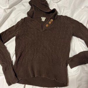 Cherokee Brown Sweater